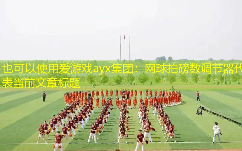 愛游戲ayx集團：網(wǎng)球拍磅數(shù)調(diào)節(jié)器